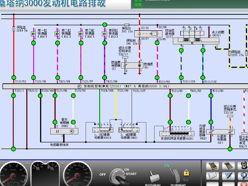 桑塔纳电车图片大全／新款桑塔纳全车电路图